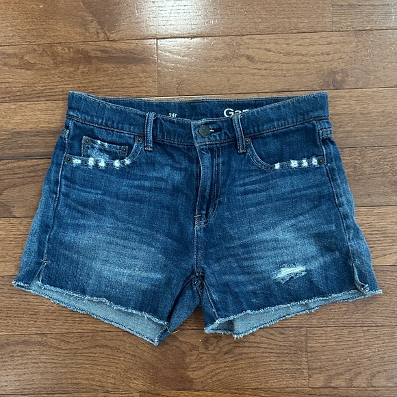 GAP Pants - GAP Women's Dark Blue Jean Shorts